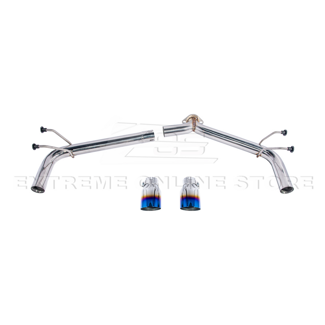 2019-Present Mazda 3 Hatchback Axle Back Dual Tips Muffler Exhaust