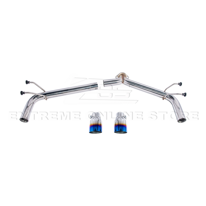 2019-Present Mazda 3 Hatchback Axle Back Dual Tips Muffler Exhaust