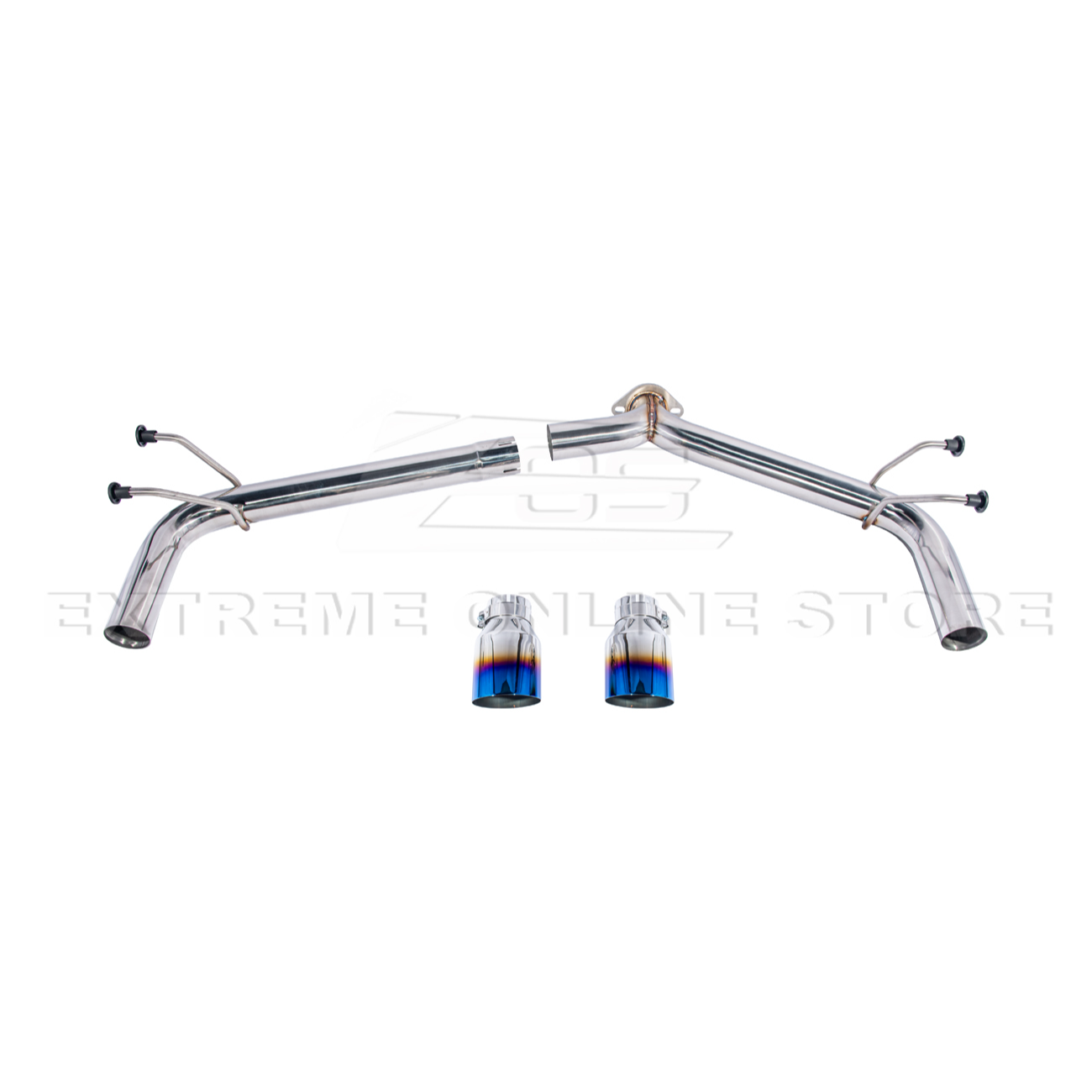 2019-Present Mazda 3 Hatchback Axle Back Dual Tips Muffler Exhaust