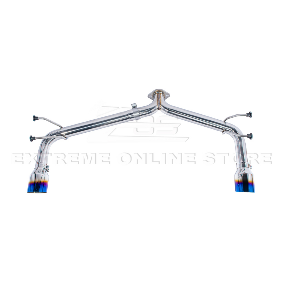 2019-Present Mazda 3 Hatchback Axle Back Dual Tips Muffler Exhaust