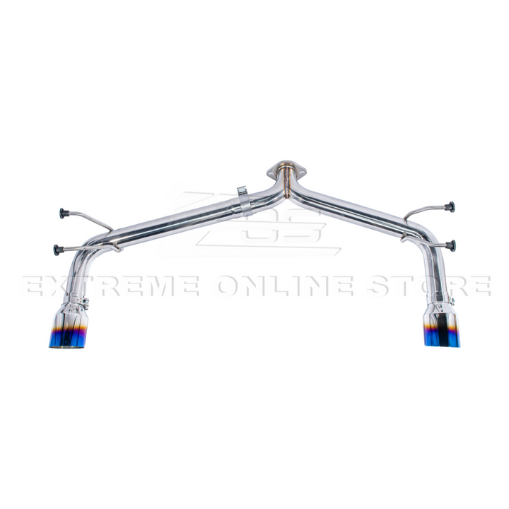 2019-Present Mazda 3 Hatchback Axle Back Dual Tips Muffler Exhaust