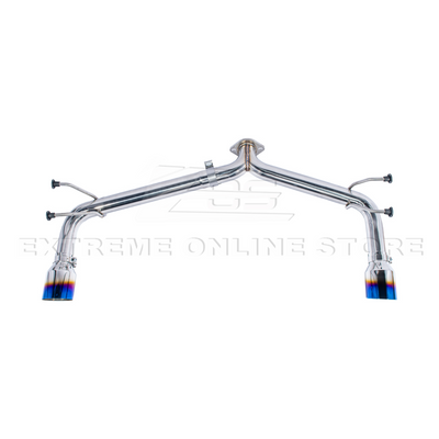 2019-Present Mazda 3 Hatchback Axle Back Dual Tips Muffler Exhaust