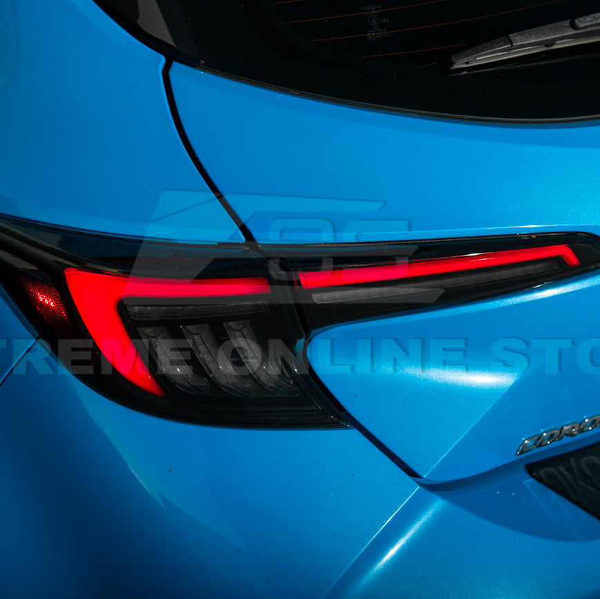 2019-Up Corolla Hatchback GR Sequential Signal LED Clear Rear Taillights