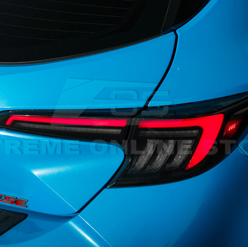 2019-Up Corolla Hatchback GR Sequential Signal LED Clear Rear Taillights