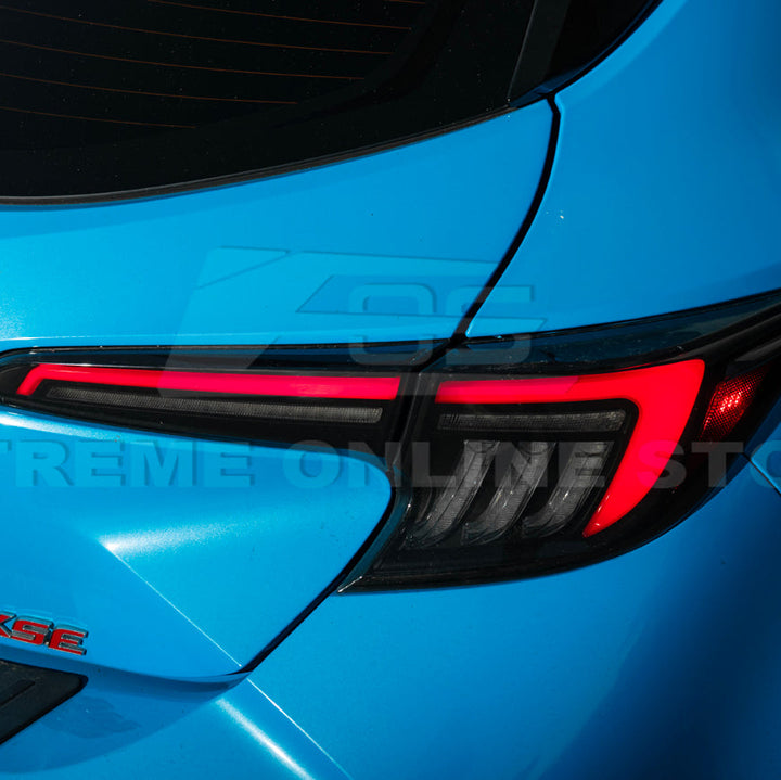 2019-Up Corolla Hatchback GR Sequential Signal LED Clear Rear Taillights