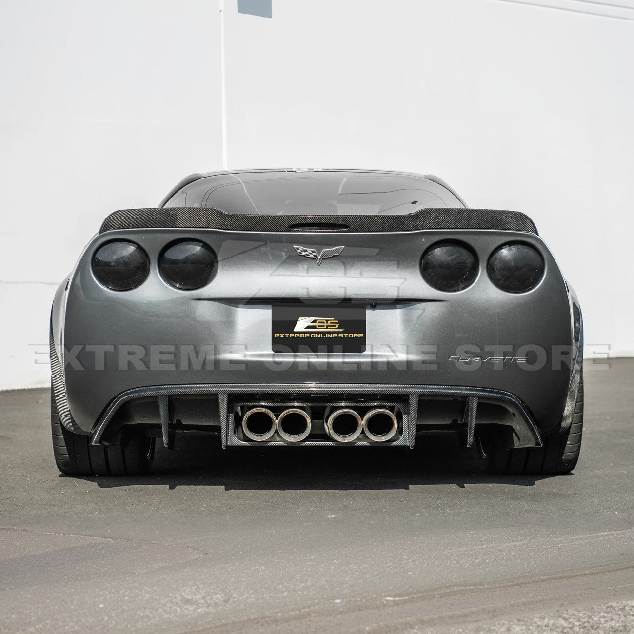 Zc6 Diffuser 2005-13 Corvette C6 Rear Bumper Diffuser