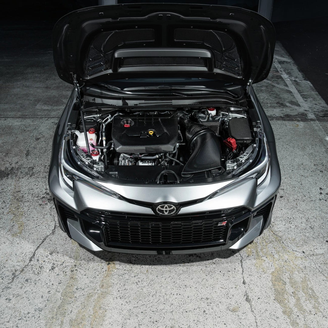 2023-Up Toyota GR Corolla Dry Carbon Fiber Factory Style Replacement Engine Cover