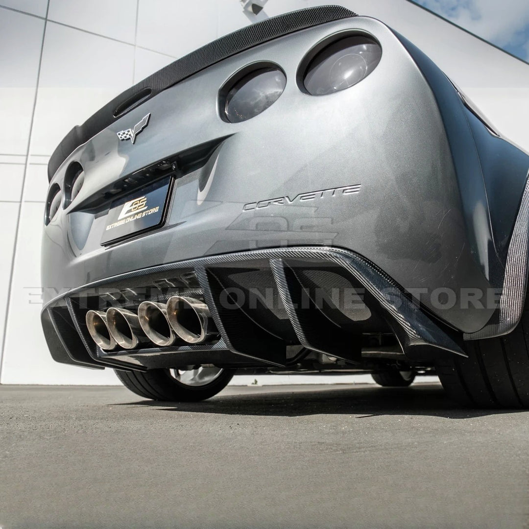 2005-13 Corvette C6 Rear Bumper Diffuser