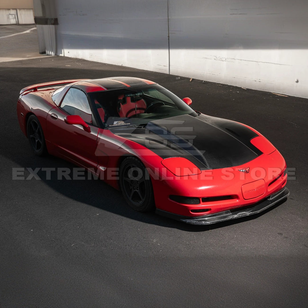 Corvette C5 Front Cow Vented Hood Cover