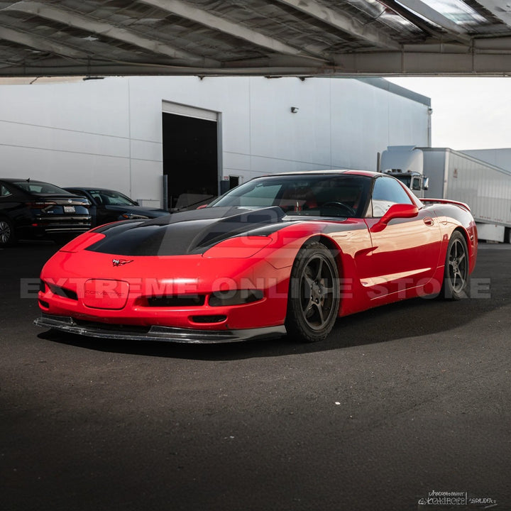 Corvette C5 Front Cow Vented Hood Cover