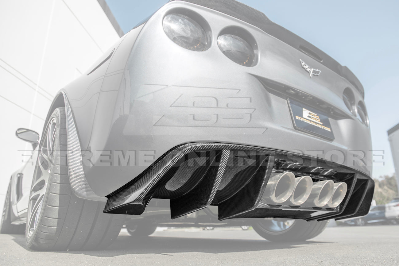 2005-13 Corvette C6 Rear Bumper Diffuser