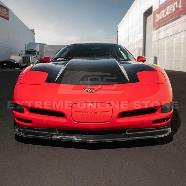 Corvette C5 Front Cow Vented Hood Cover