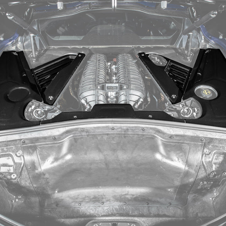 Corvette C8 CARBON FLASH Engine Bay Trim Appearance Panel Cover