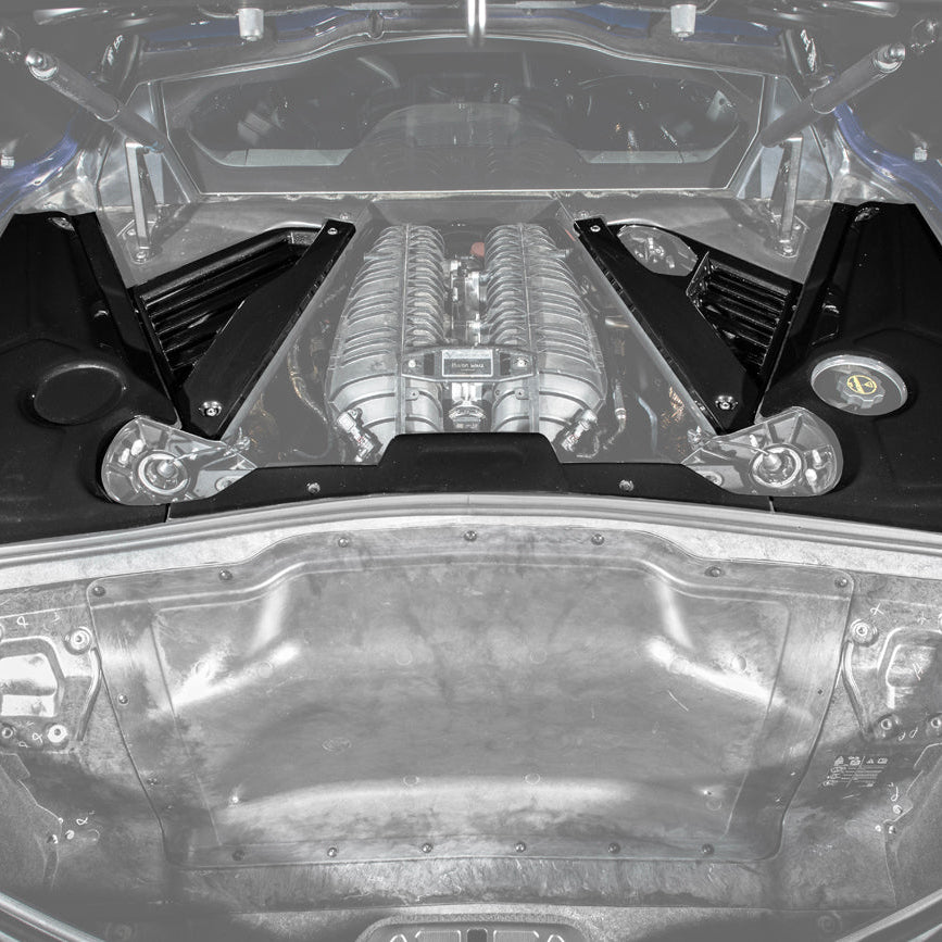 Corvette C8 CARBON FLASH Engine Bay Trim Appearance Panel Cover