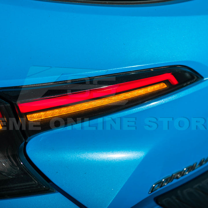 2019-Up Corolla Hatchback GR Sequential Signal LED Clear Rear Taillights