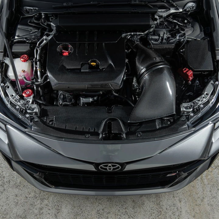 2023-Up Toyota GR Corolla Dry Carbon Fiber Factory Style Replacement Engine Cover
