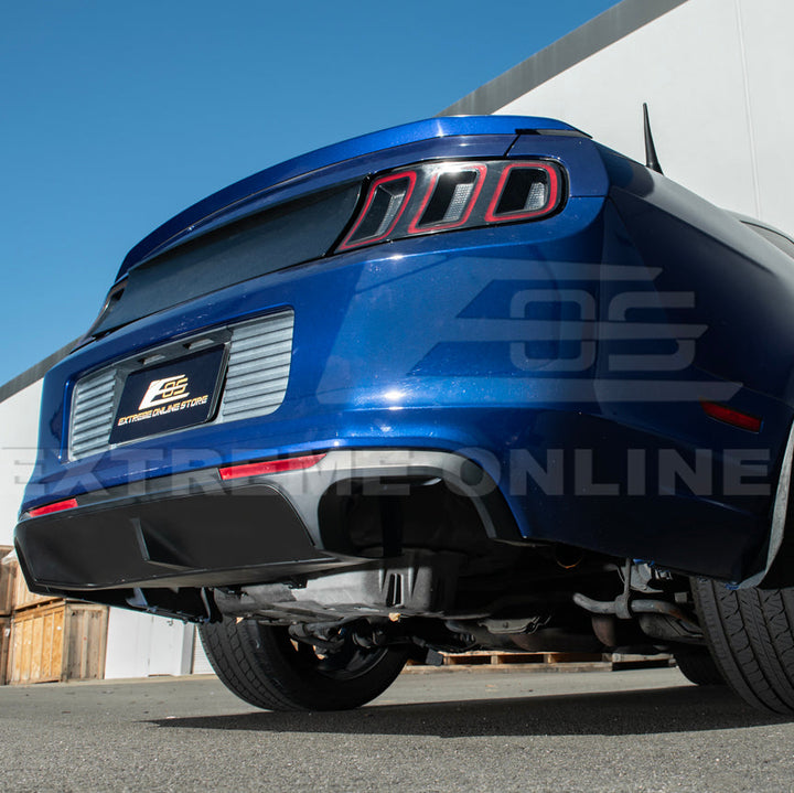 2013-14 Ford Mustang GT500 Style Rear Bumper Diffuser