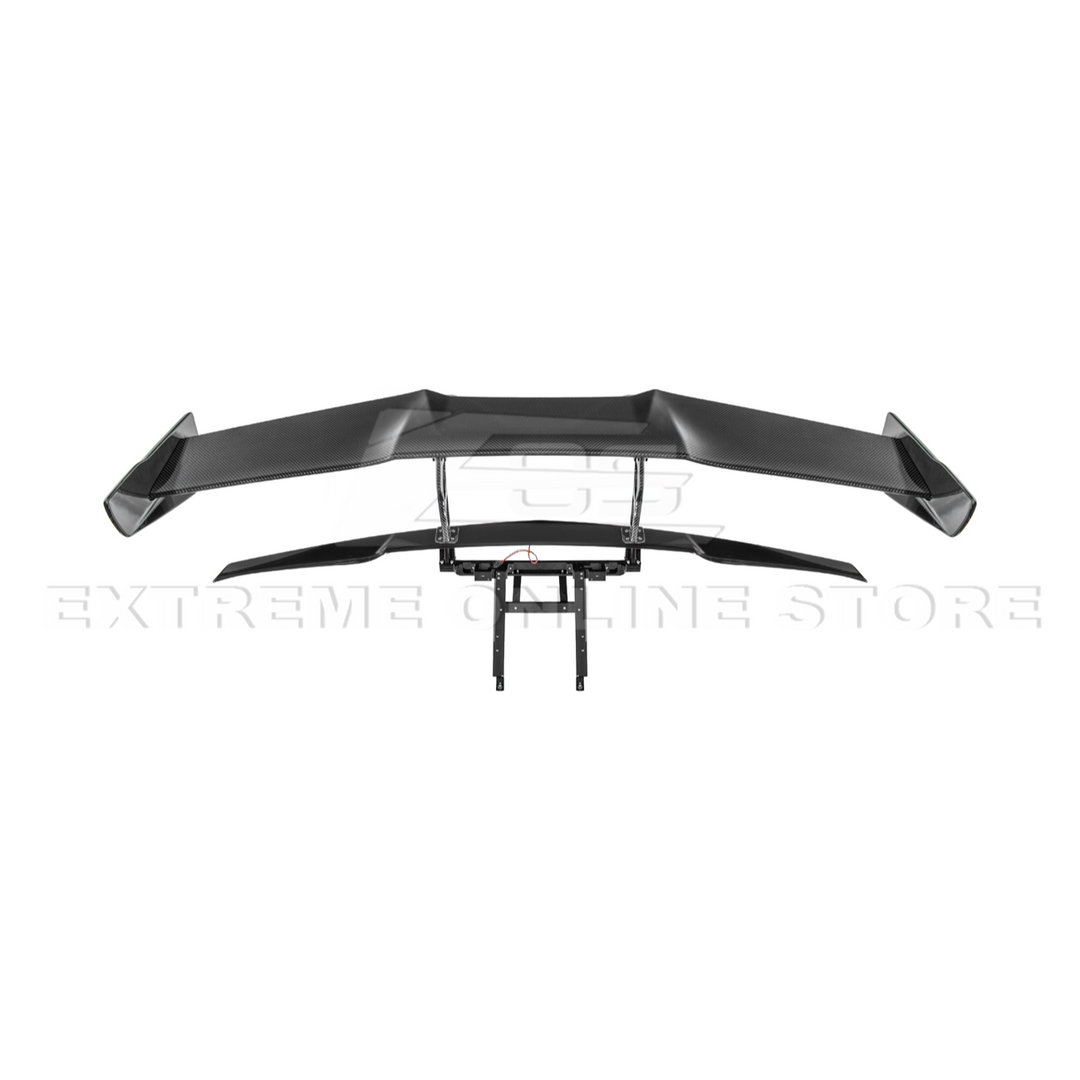 Corvette C7 ZR1 ZTK Conversion Extended High Wing With Wing Riser