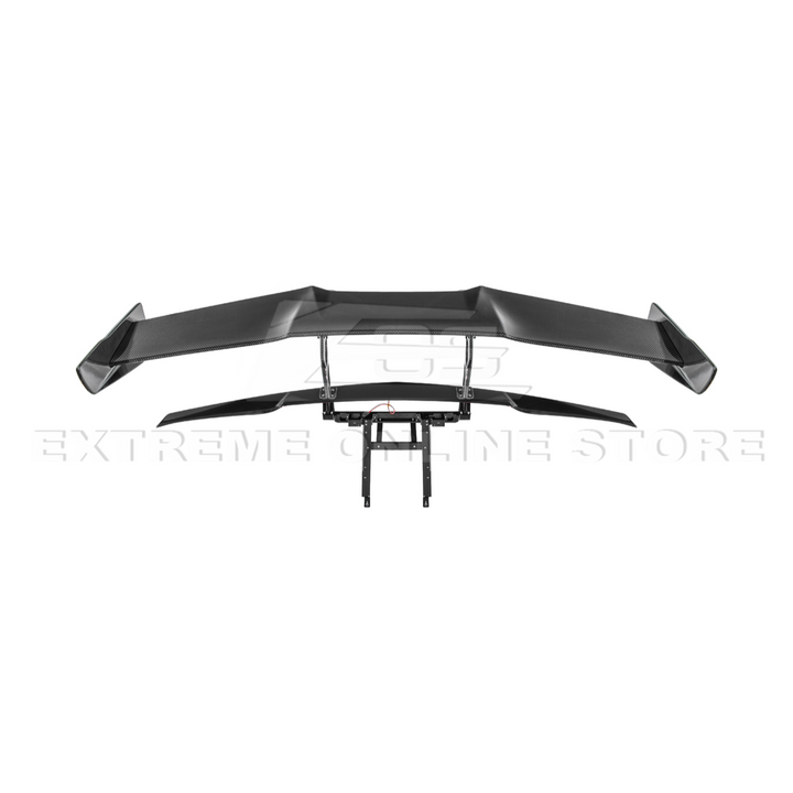 Corvette C7 ZR1 ZTK Conversion Extended High Wing With Wing Riser