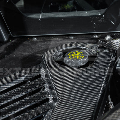 2024-Up Corvette C8 E-Ray Coupe | Factory Style Dry CARBON FIBER Engine Bay Panel