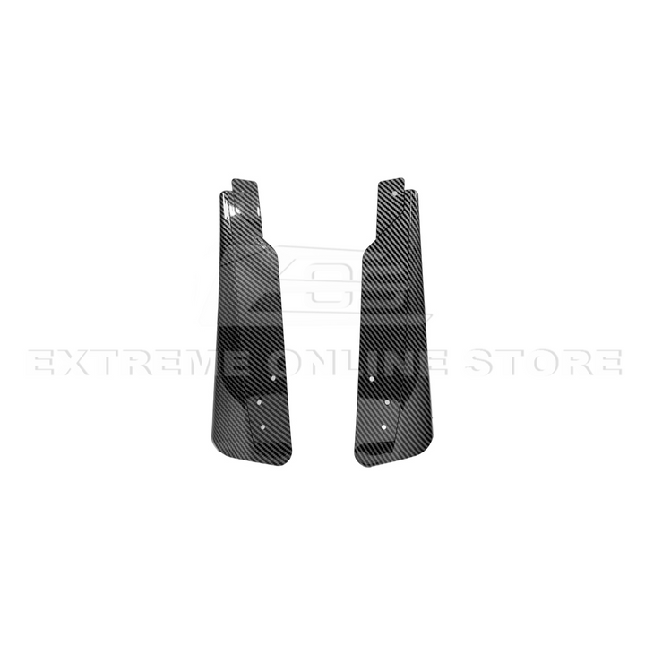 2024+ Ford Mustang Dry Carbon Fiber Mud Flap