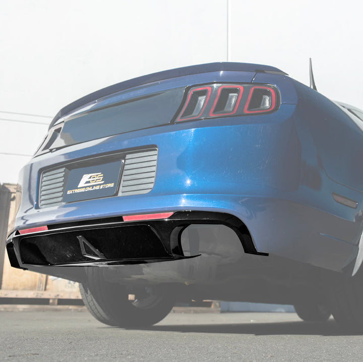 2013-14 Ford Mustang GT500 Style Rear Bumper Diffuser