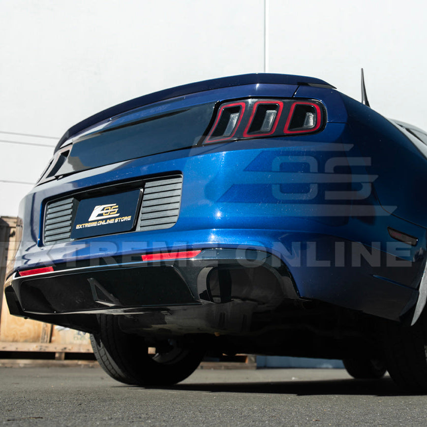 2013-14 Ford Mustang GT500 Style Rear Bumper Diffuser