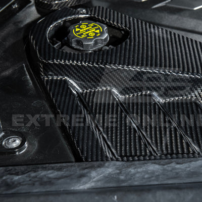 2024-Up Corvette C8 E-Ray Coupe | Factory Style Dry CARBON FIBER Engine Bay Panel