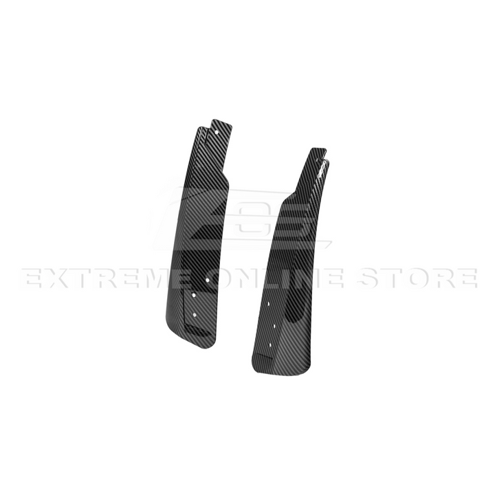2024+ Ford Mustang Dry Carbon Fiber Mud Flap