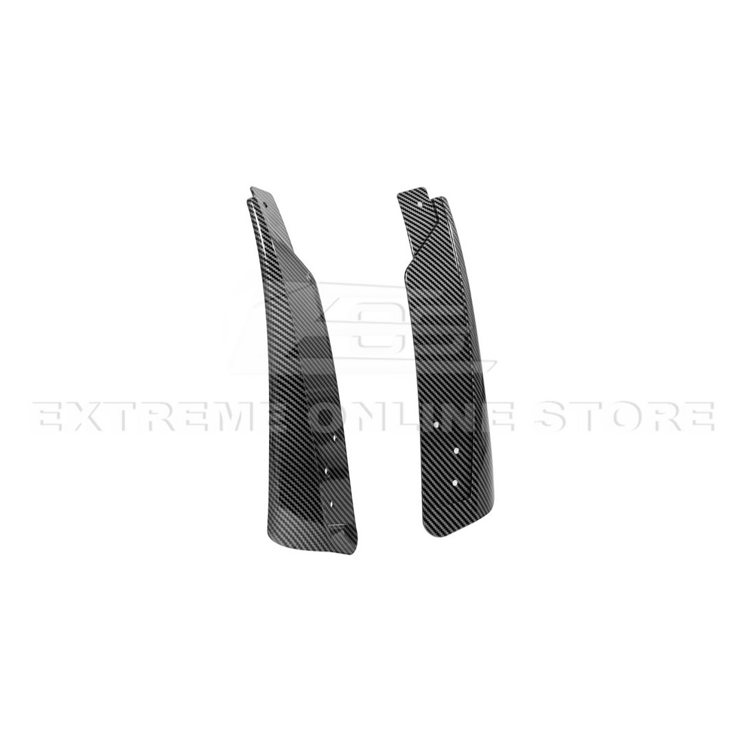 2024+ Ford Mustang Dry Carbon Fiber Mud Flap