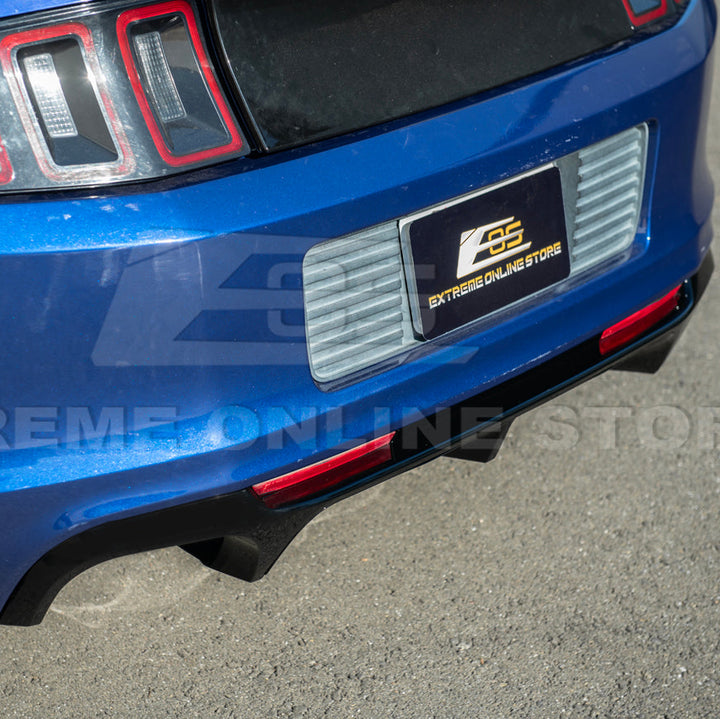 2013-14 Ford Mustang GT500 Style Rear Bumper Diffuser