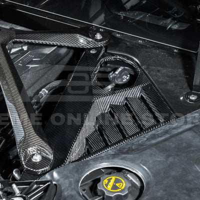 2024-Up Corvette C8 E-Ray Coupe | Factory Style Dry CARBON FIBER Engine Bay Panel