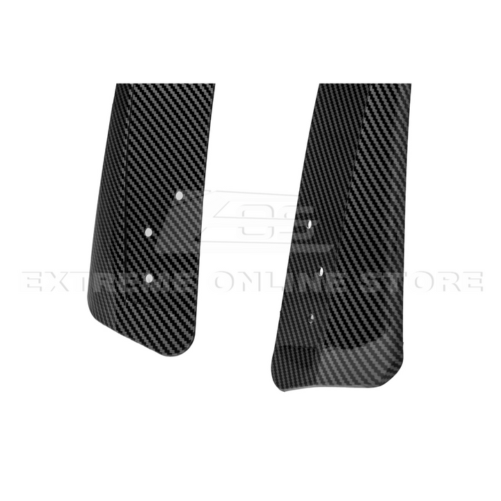 2024+ Ford Mustang Dry Carbon Fiber Mud Flap
