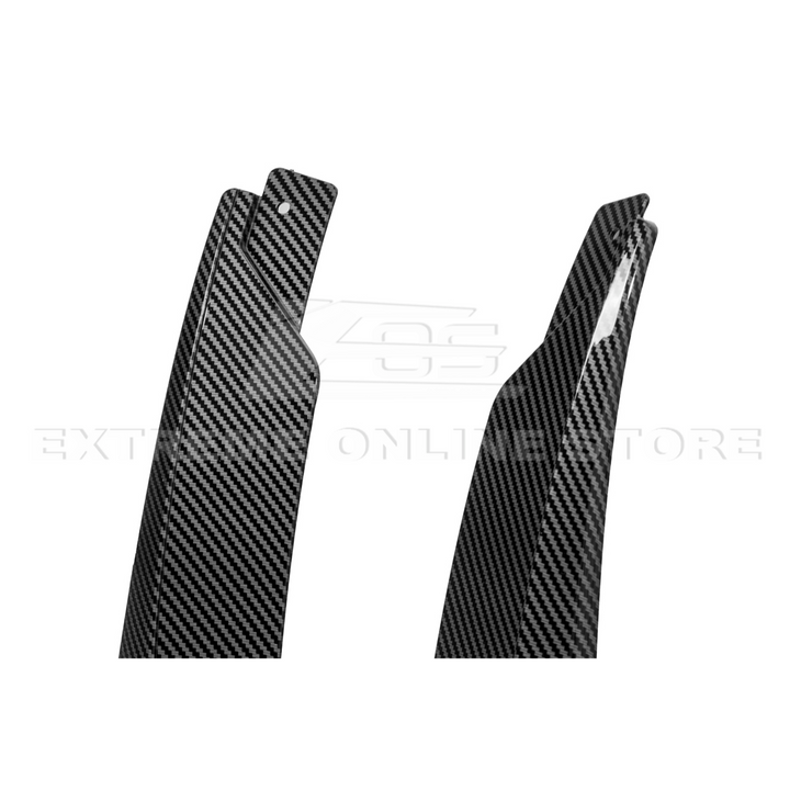 2024+ Ford Mustang Dry Carbon Fiber Mud Flap