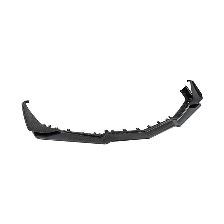 2023-Present Corvette C8 Z06 / E-Ray | Z07 Extended DRY CARBON FIBER Front Lip Splitter &amp; No-Drill Canards