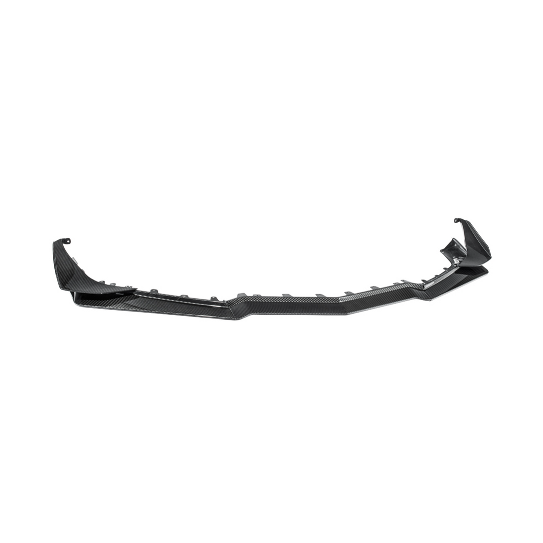 2023-Present Corvette C8 Z06 / E-Ray | Z07 Extended DRY CARBON FIBER Front Lip Splitter &amp; No-Drill Canards