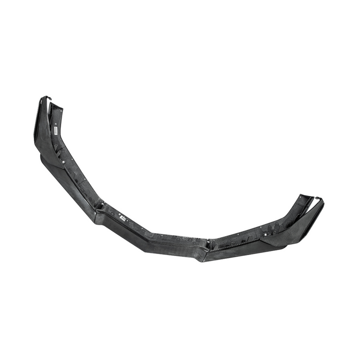 2023-Present Corvette C8 Z06 / E-Ray | Z07 Extended DRY CARBON FIBER Front Lip Splitter &amp; No-Drill Canards