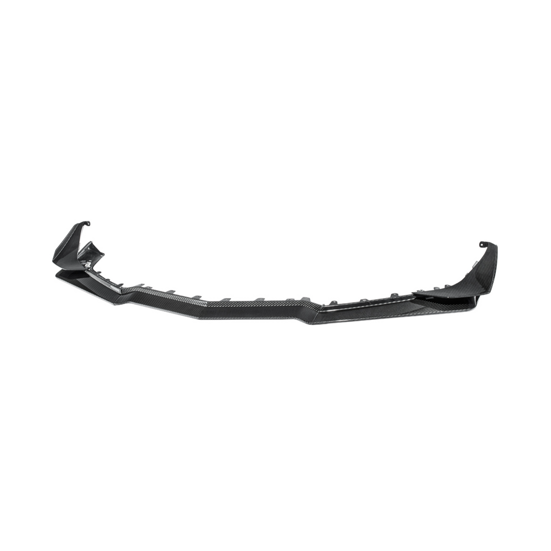 2023-Present Corvette C8 Z06 / E-Ray | Z07 Extended DRY CARBON FIBER Front Lip Splitter &amp; No-Drill Canards