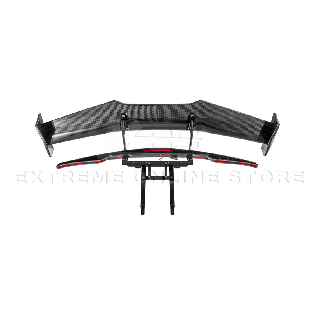 Corvette C7 ZR1 ZTK Conversion Extended High Wing With Wing Riser
