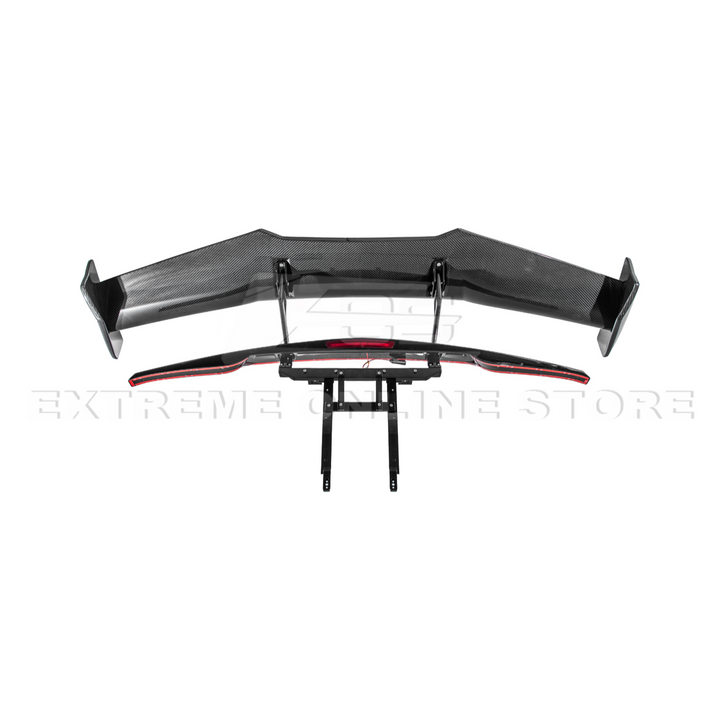 Corvette C7 ZR1 ZTK Conversion Extended High Wing With Wing Riser