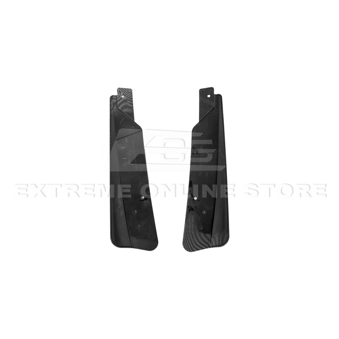 2024+ Ford Mustang Dry Carbon Fiber Mud Flap