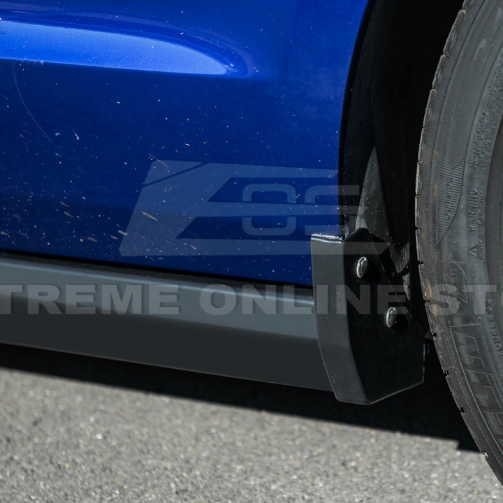 2010-14 Ford S197 Mustang GT500 Style Side Skirts Extension Pair