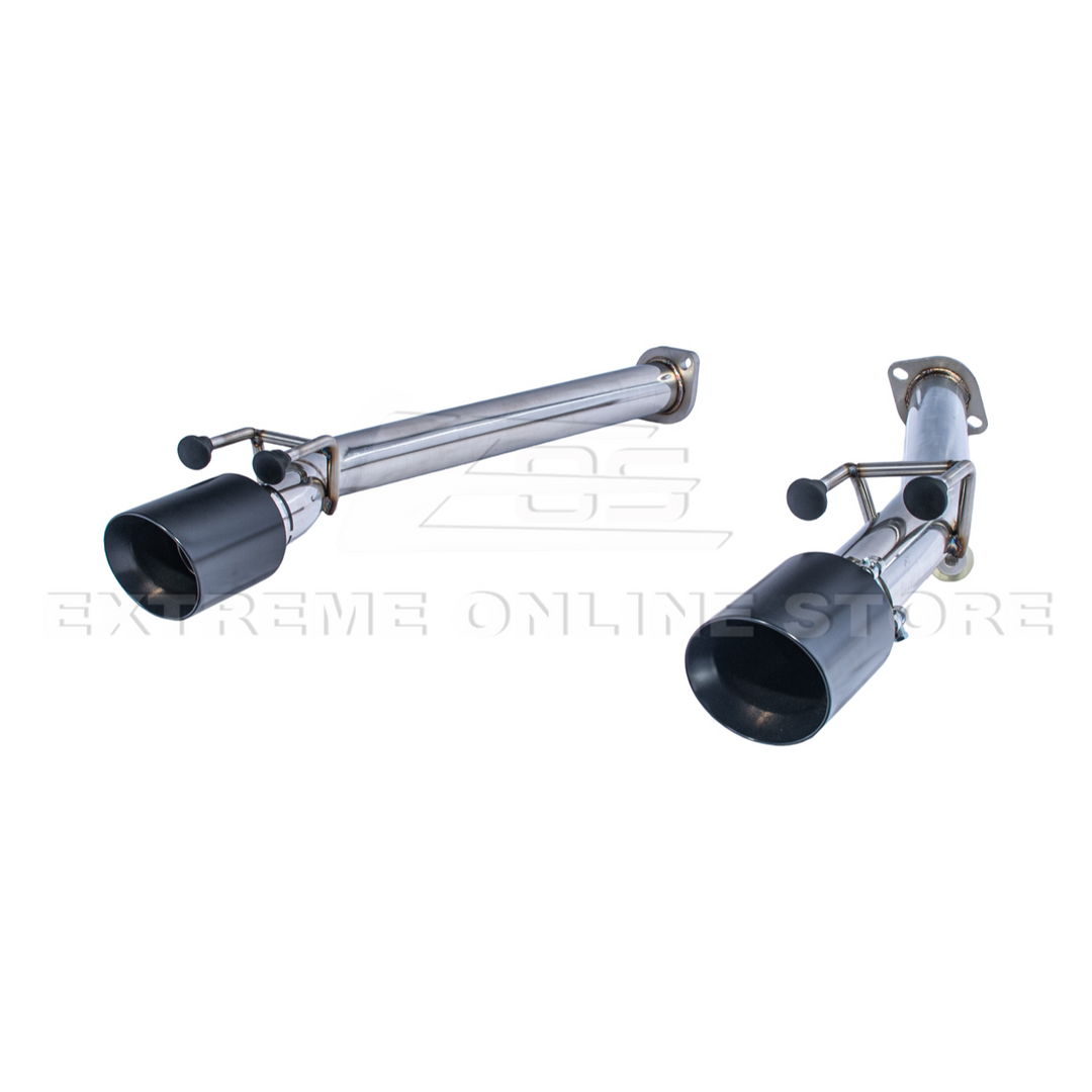 2005-06 Pontiac GTO T-304 Muffler Delete Axle Back Dual Black Tips Exhaust