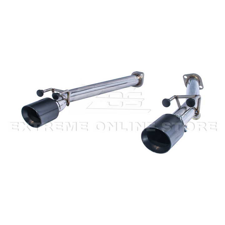 2005-06 Pontiac GTO T-304 Muffler Delete Axle Back Dual Black Tips Exhaust
