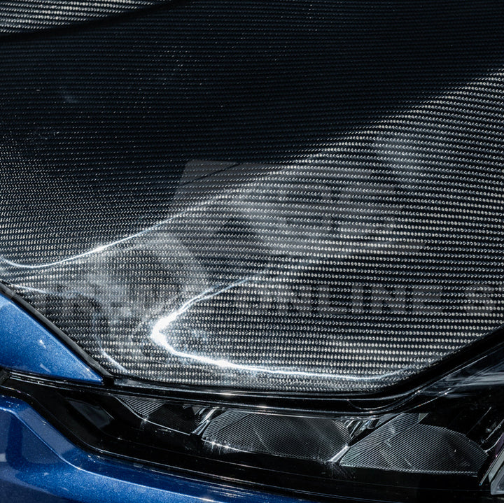 2020-Up Cadillac CT5 V | Blackwing CARBON FIBER Front Bumper Hood Vented Cover