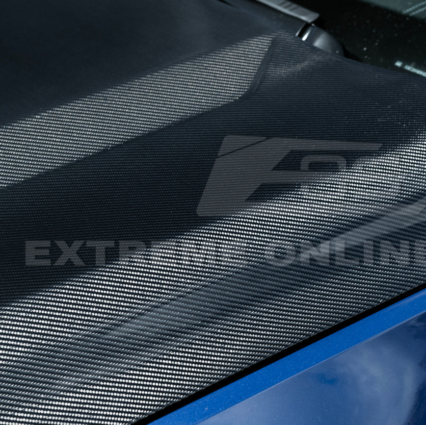 2020-Up Cadillac CT5 V | Blackwing CARBON FIBER Front Bumper Hood Vented Cover