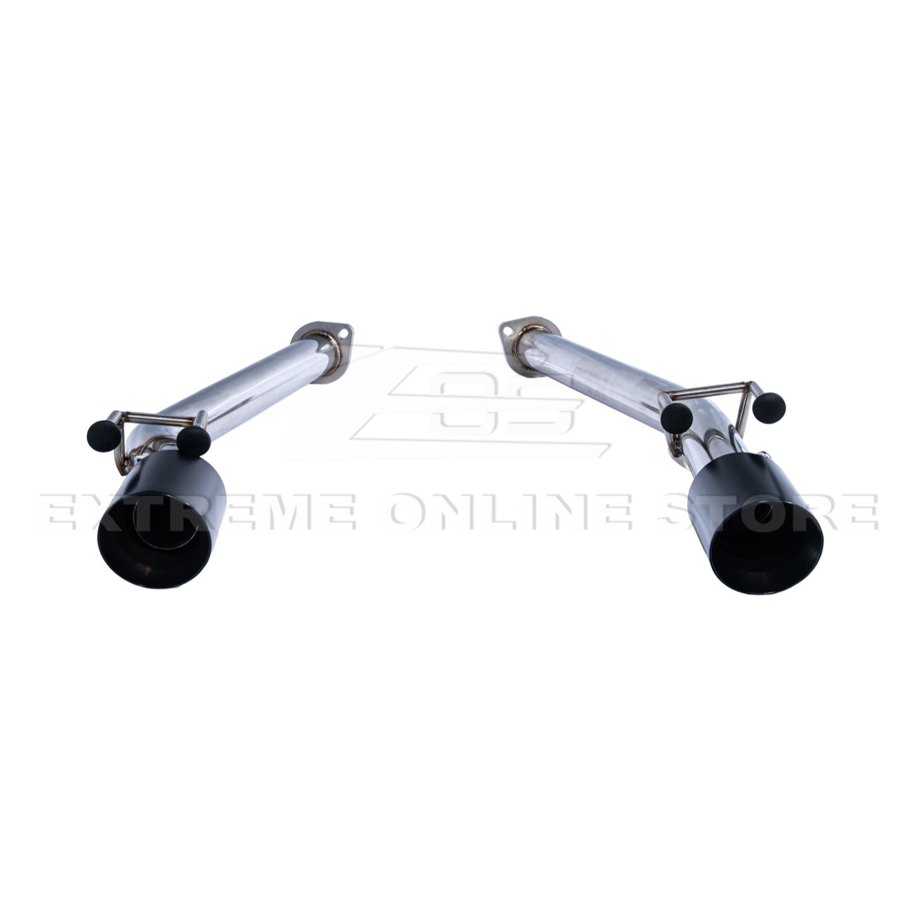 2004-06 Pontiac GTO T-304 Muffler Delete Axle Back Dual Black Tips Exhaust
