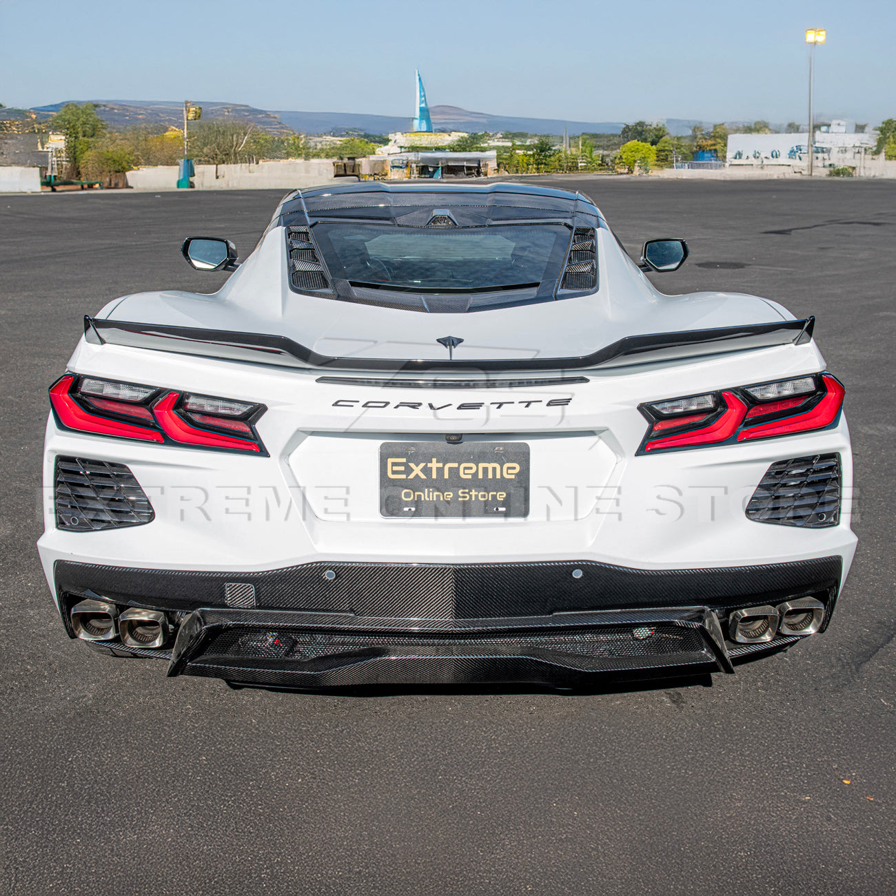 Chevrolet Corvette C8 Rear Ducktail Spoiler