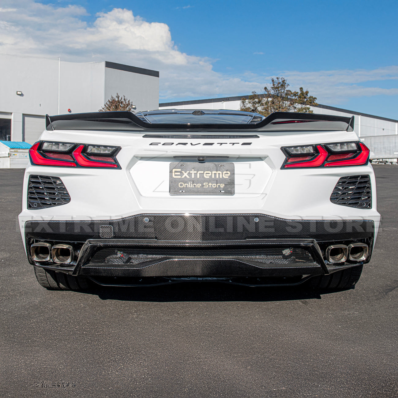 Chevrolet Corvette C8 Rear Ducktail Spoiler