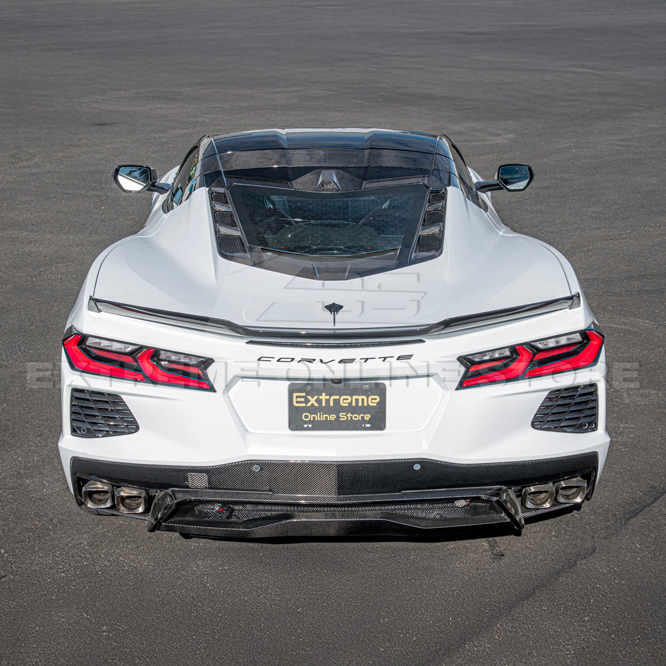 Chevrolet Corvette C8 Rear Ducktail Spoiler